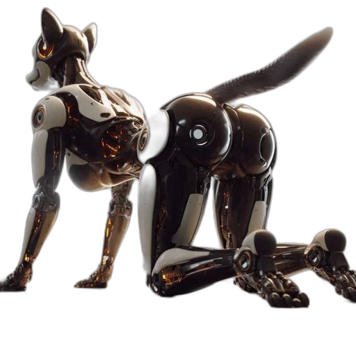 robot, animal, creature, concept art transparent PNG cut-out