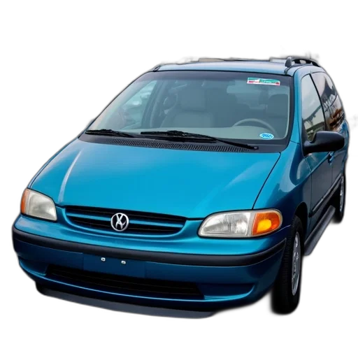 car, photorealistic, 3d render, blue transparent PNG cut-out