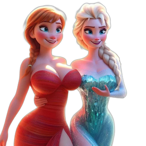 dress, 3d render, concept art, cartoon transparent PNG cut-out