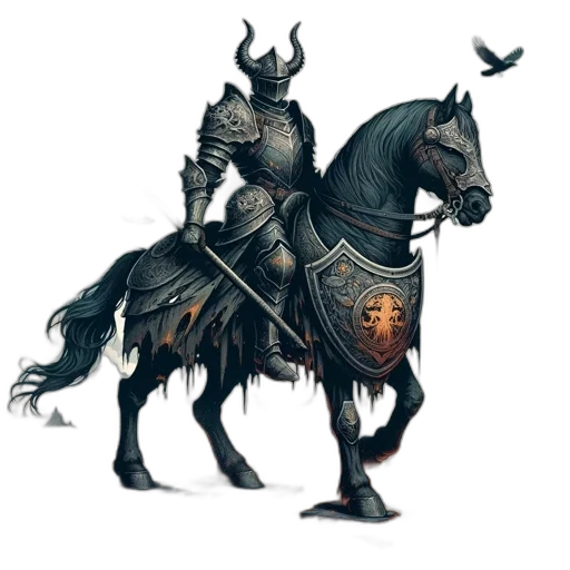 dragon, sword, weapon, crown transparent PNG cut-out