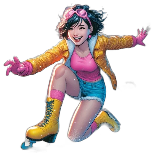 jacket, comic book art, concept art, cartoon transparent PNG cut-out