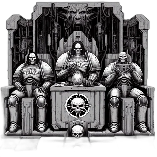 furniture, crown, robot, concept art transparent PNG cut-out
