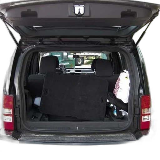 car, black, suv, trunk transparent PNG cut-out