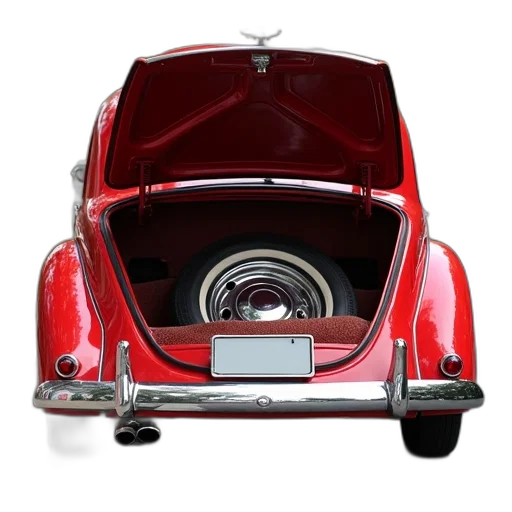 car, crown, 3d render, photorealistic transparent PNG cut-out