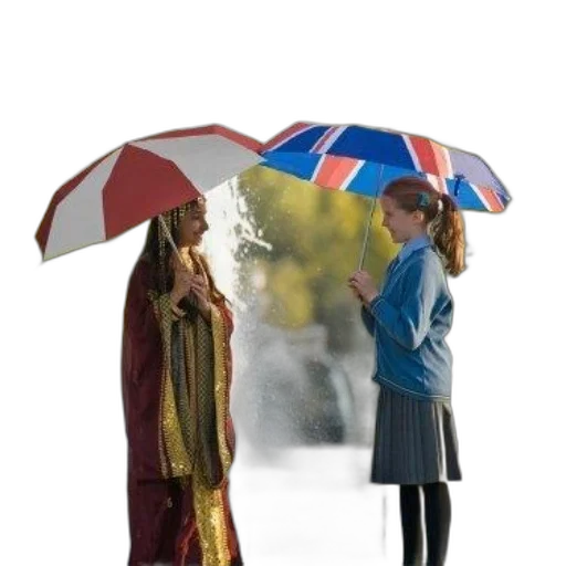 umbrella, photorealistic, concept art, 3d render transparent PNG cut-out