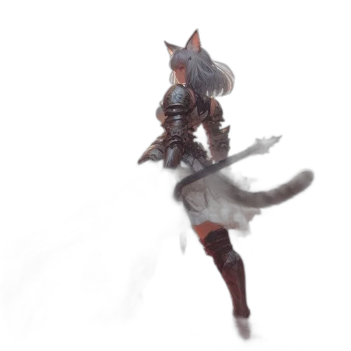 sword, staff, weapon, creature transparent PNG cut-out