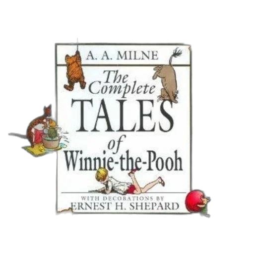 complete, tales, winnie-the-pooh, milne transparent PNG cut-out