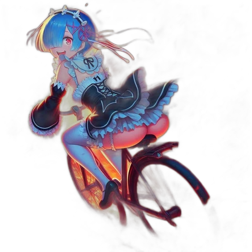 robot, creature, staff, weapon transparent PNG cut-out