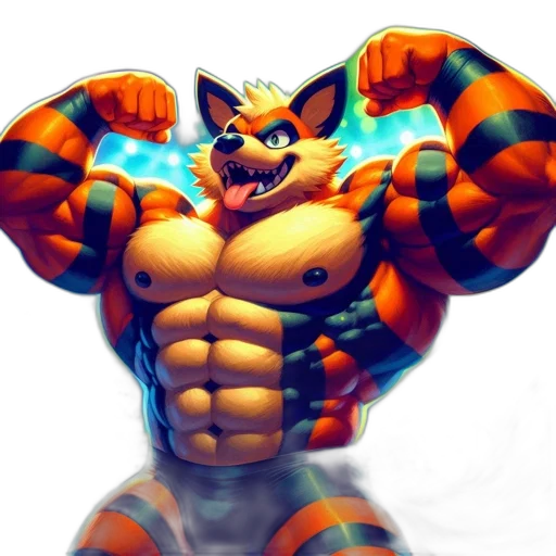 animal, creature, robot, 3d render transparent PNG cut-out