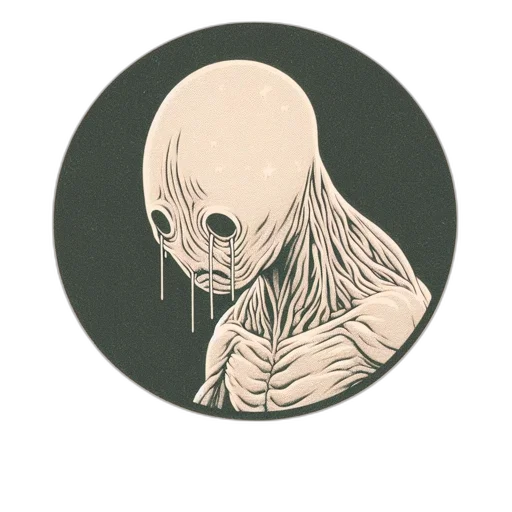 mask, creature, face, robot transparent PNG cut-out
