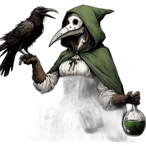 mask, staff, concept art, fantasy art transparent PNG cut-out