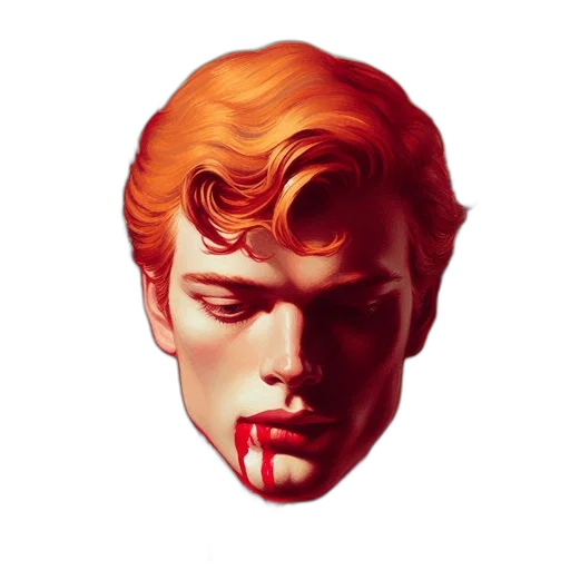 face, mask, photorealistic, concept art transparent PNG cut-out