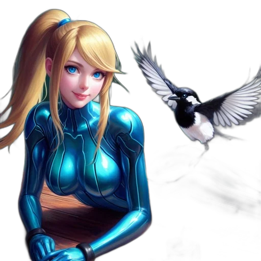 fantasy art, concept art, comic book art, photorealistic transparent PNG cut-out
