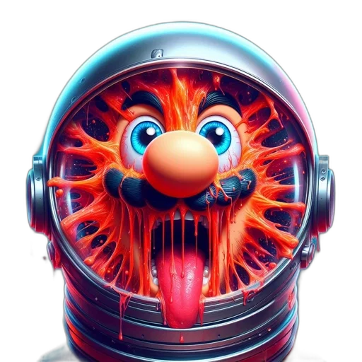 mask, robot, creature, face transparent PNG cut-out