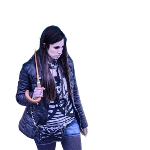 jacket, staff, 3d render, concept art transparent PNG cut-out