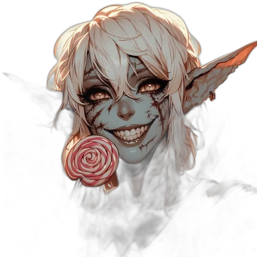 mask, face, staff, creature transparent PNG cut-out