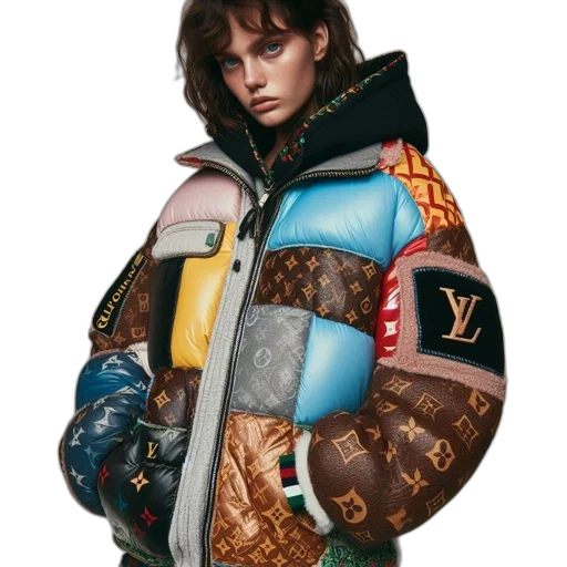 jacket, cyberpunk, photorealistic, concept art transparent PNG cut-out
