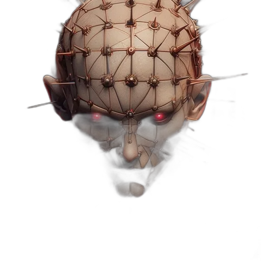 mask, face, robot, crown transparent PNG cut-out