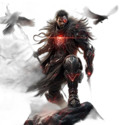 mask, sword, concept art, fantasy art transparent PNG cut-out