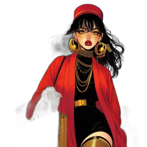 jewelry, concept art, comic book art, fantasy art transparent PNG cut-out