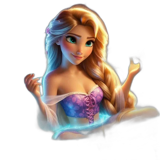 jewelry, dress, crown, fantasy art transparent PNG cut-out