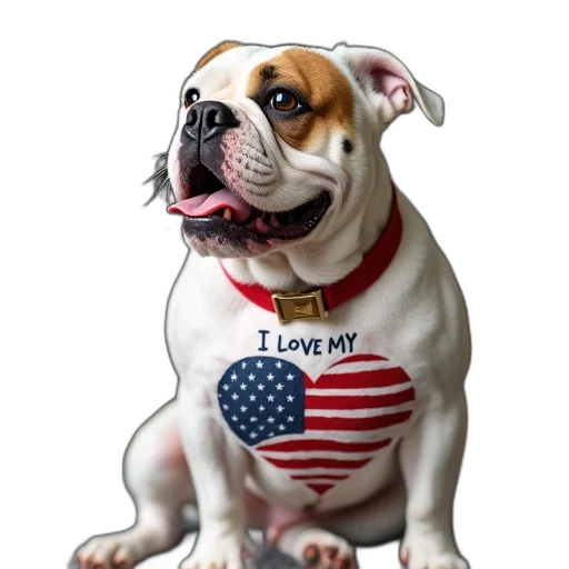 animal, photorealistic, love, american transparent PNG cut-out