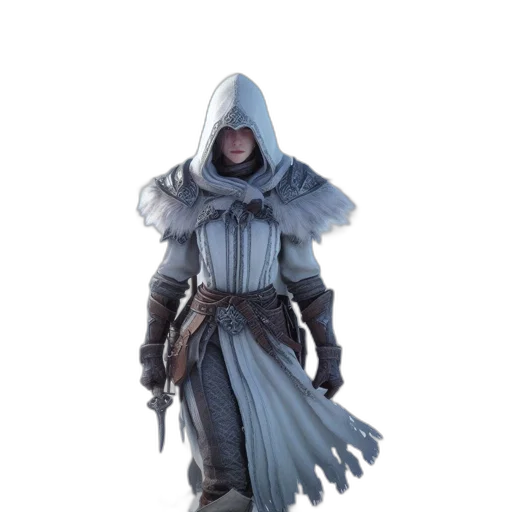 jacket, staff, sword, weapon transparent PNG cut-out
