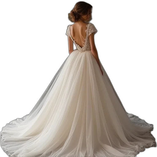 dress, photorealistic, 3d render, quincey transparent PNG cut-out