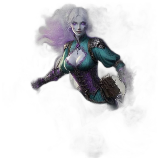 fantasy art, concept art, comic book art, pixel art transparent PNG cut-out