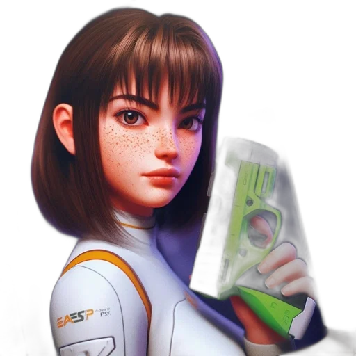 robot, face, jacket, concept art transparent PNG cut-out