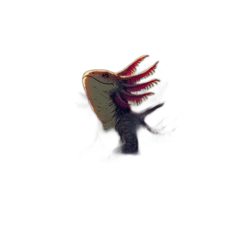 creature, animal, hair, dragon transparent PNG cut-out