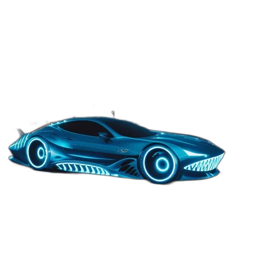 car, 3d render, concept art, photorealistic transparent PNG cut-out