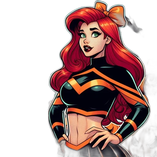 comic book art, cartoon, concept art, fantasy art transparent PNG cut-out