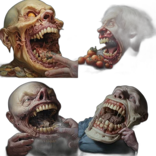 mask, creature, face, concept art transparent PNG cut-out