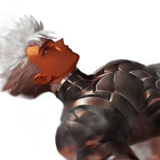 sword, weapon, dragon, hair transparent PNG cut-out