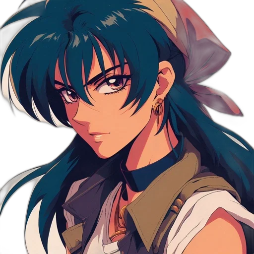 anime, pixel art, fantasy art, concept art transparent PNG cut-out