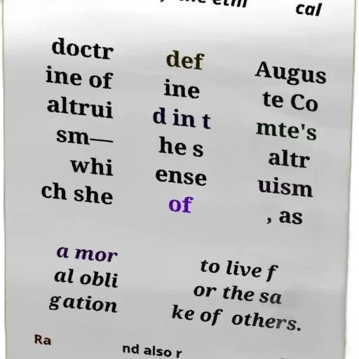 quote, about, ethics, altruism transparent PNG cut-out