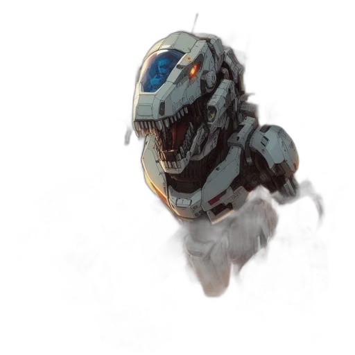 robot, creature, dragon, mask transparent PNG cut-out