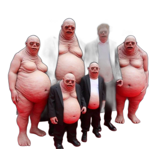 creature, staff, robot, jacket transparent PNG cut-out