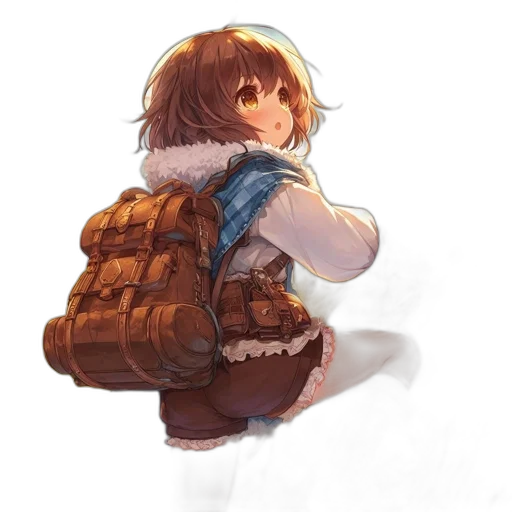 jacket, weapon, staff, sword transparent PNG cut-out