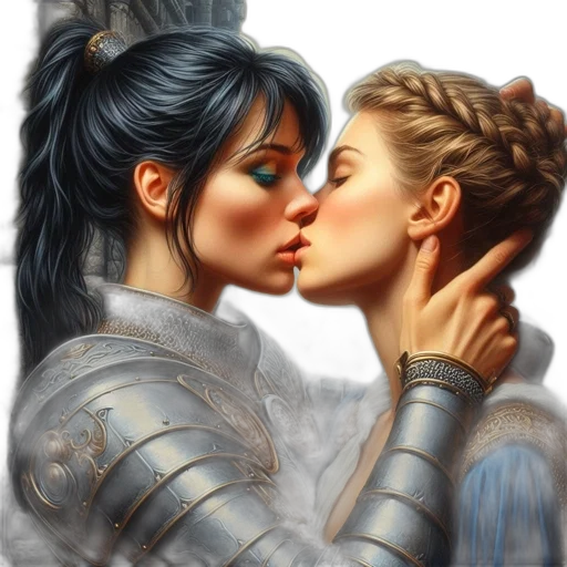 fantasy art, photorealistic, oil painting, concept art transparent PNG cut-out