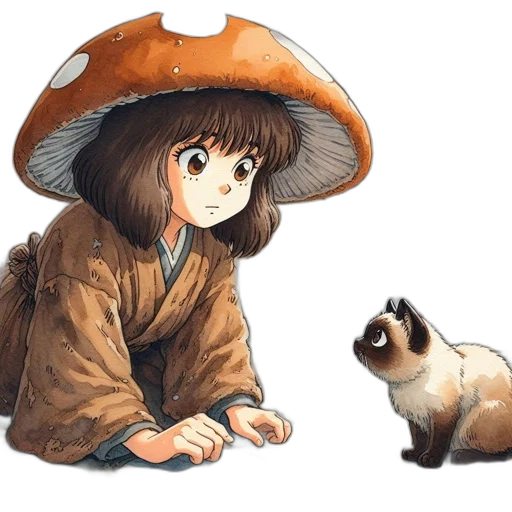 hat, animal, creature, jacket transparent PNG cut-out