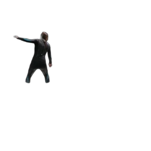 staff, jacket, 3d render, pixel art transparent PNG cut-out
