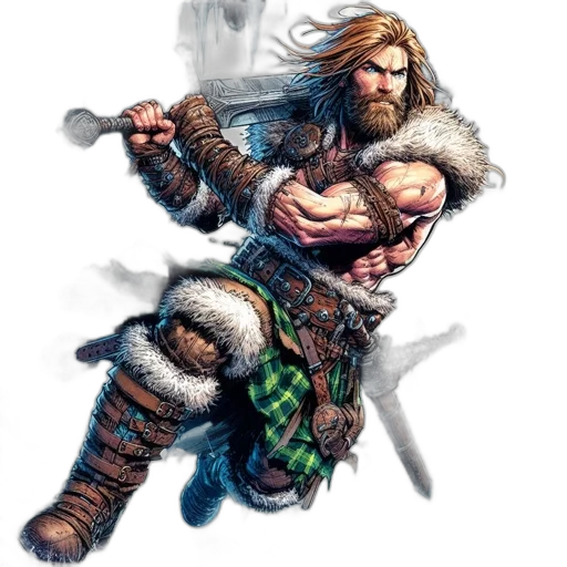 sword, fantasy art, concept art, comic book art transparent PNG cut-out