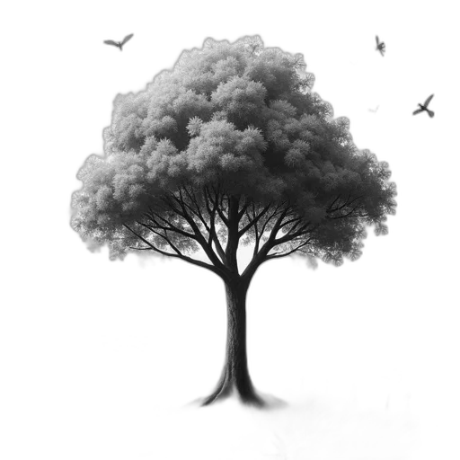 tree, crown, animal, staff transparent PNG cut-out