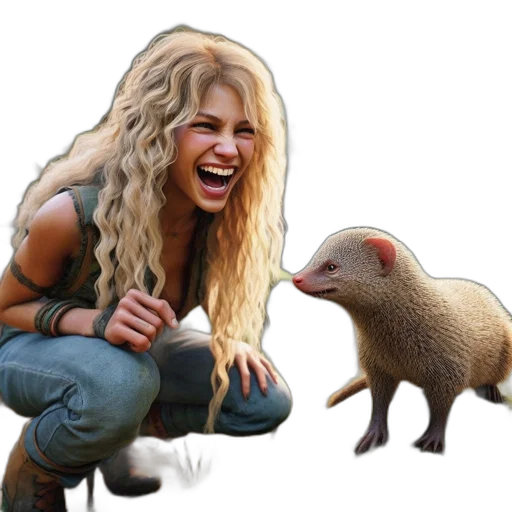 animal, creature, hair, concept art transparent PNG cut-out