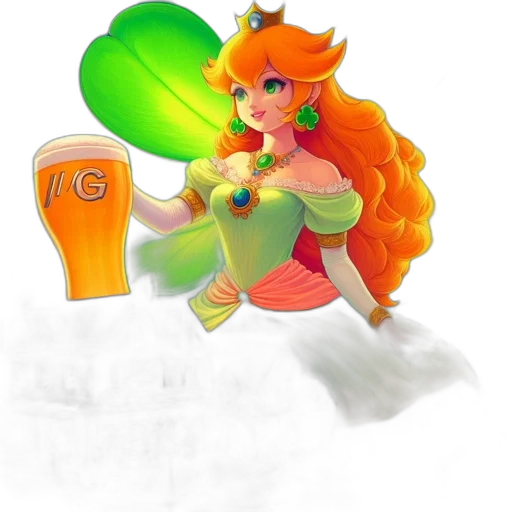 fantasy art, 3d render, concept art, pixel art transparent PNG cut-out