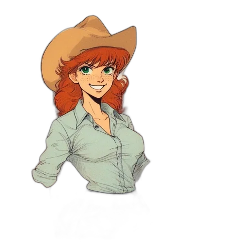 hat, jacket, staff, cartoon transparent PNG cut-out