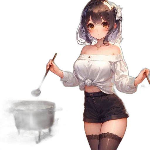 food, dress, staff, weapon transparent PNG cut-out