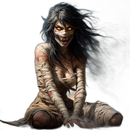 creature, mask, concept art, fantasy art transparent PNG cut-out